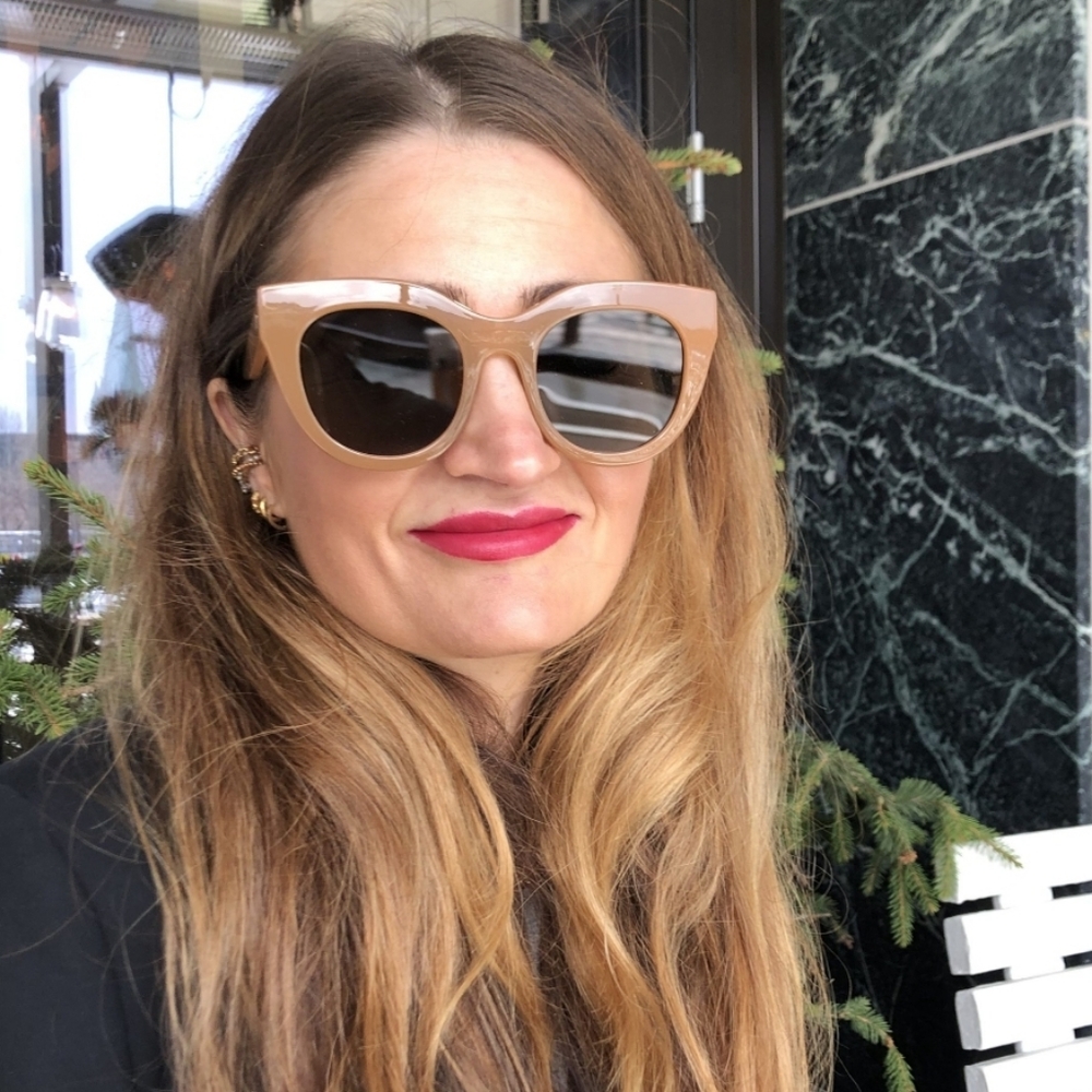 Le Specs Air Heart Sunglasses